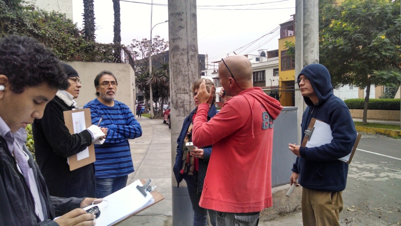 Prácticas sobre tendidos eléctricos y transformadores en Lima